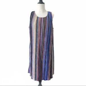 Ronni Nicole Woman's Striped Colorful Dress